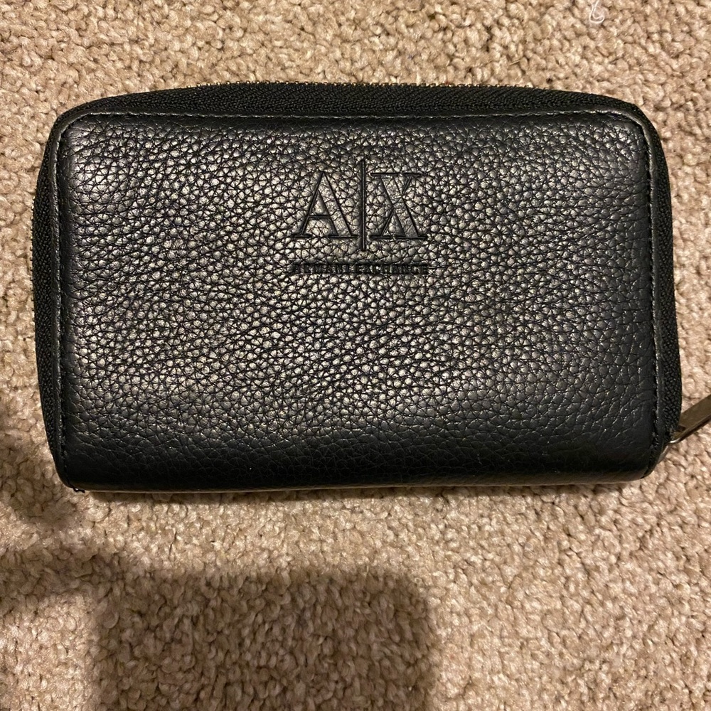 Armani exchange coin purse